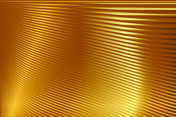Poster - abstract background with metal waves. ornamental flowing swirl shapes background. textured geometric