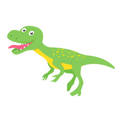 Wall Mural - Cartoon Dinosaur Vector 