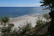 Strand bzw. Ostseestrand auf der Insel Usedom bei Bansin an der Ostsee in Mecklenburg-Vorpommern