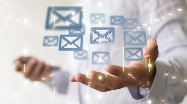 Mail Communication Connection message to mailing