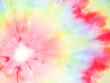 Swirled Tie Dye. Magic Hand Drawn Dirty Painting. Swirled Tie Dye Texture. Rainbow Circular Pattern. Bohemian Art. Vibrant Acrylic Print. Watercolor Illustration. Trendy Aquarelle Dirty Paint.