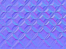 Texture Of Squares In Normal Map