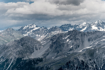 View from Stelvio Pass, Passo dello Stelvio