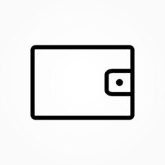 Poster - purse line icon
