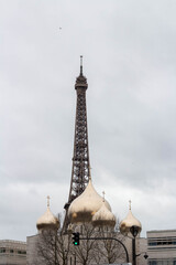 Wall Mural - eiffel tower in paris france