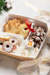 Poster - handmade cookies and gift box