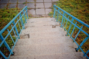 Poster - stairs in the park