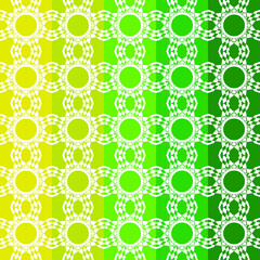 Aufkleber - Floral seamless pattern can be used for wallpaper, oilcloth, wrapping paper, web design, cover and more.