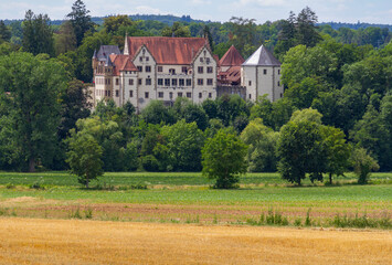 Canvas Print - Jagsthausen castle