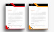 © Md Mizanur - Letterhead template in Abstract style design