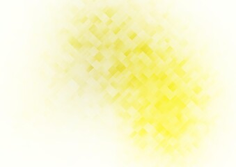 Light Yellow, Orange vector backdrop with rectangles, squares.