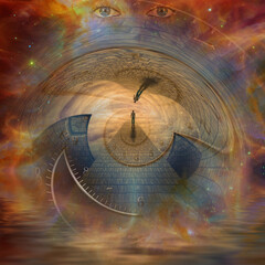 Wall Mural - road to heaven