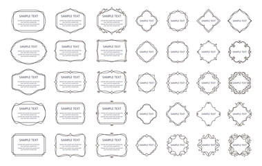 Wall Mural - set of frames