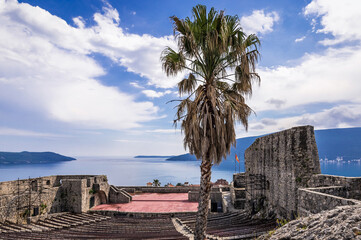 Canvas Print - Bloody Tower - Kani kula citadel in Herceg Novi, Montenegro