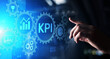 © WrightStudio - KPI - Key performance indicator. Business and industrial analysis. Internet and technology concept on virtual screen.