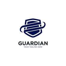 Shield Guardian Logo, Protection And Care Logo, Guardian Symbol 