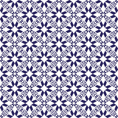 Poster - Seamless geometric pattern background. Folk art design. Vector illustration.