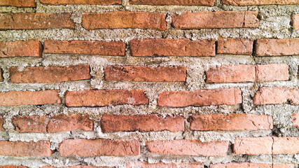 red brick wall