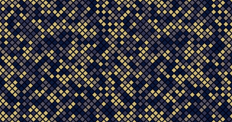 Poster - Abstract pixel illustration