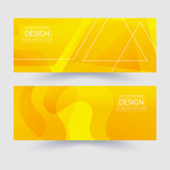 Wall Mural - Vector abstract geometric design banner web template. Modern design. Vector illustration