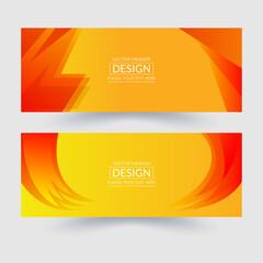 Wall Mural - Vector abstract geometric design banner web template. Modern design. Vector illustration