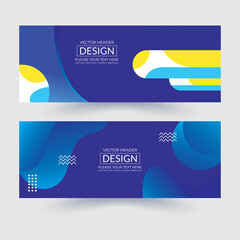 Wall Mural - Vector abstract geometric design banner web template. Modern design. Vector illustration