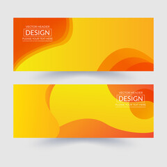 Wall Mural - Vector abstract geometric design banner web template. Modern design. Vector illustration