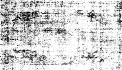 Poster - Rough black and white texture vector. Distressed overlay texture. Grunge background. Abstract textured effect. Vector Illustration. Black isolated on white background. EPS10