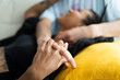 © samah - Closeup on hands interlaced