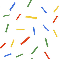 Poster - Color Ruler icon isolated seamless pattern on white background. Straightedge symbol. Vector.