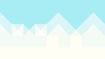 Wall Mural - background blue and white colour geometric shape mosaic illustration