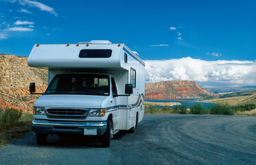 Motorhome travel in the US Midwest