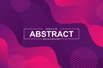 Poster - Abstract design with dynamic liquid shapes. Colorful fluid style background for landing page, web banner, wallpaper. Bright composition with gradients, wavy pattern with header vector Illustration.