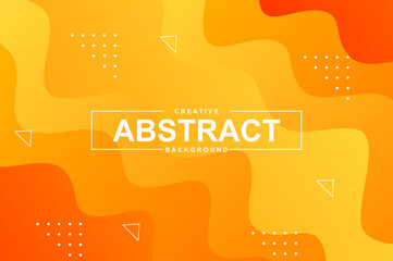 Aufkleber - Abstract design with dynamic liquid shapes. Colorful fluid style background for landing page, web banner, wallpaper. Bright composition with gradients, wavy pattern with header vector Illustration.