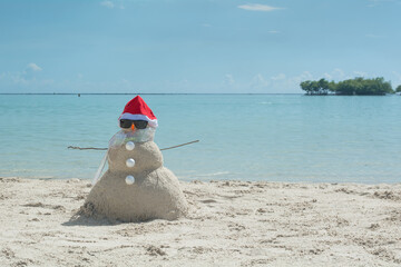 Christmas on the beach