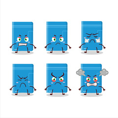 Sticker - Power bank cartoon character with various angry expressions