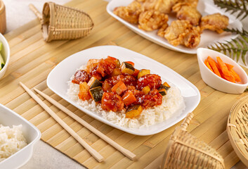 Poster - Sweet and sour chicken