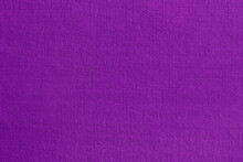 Dark Purple Linen Fabric Cloth Texture Background, Seamless Pattern Of Natural Textile.