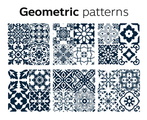 Wall Mural - grometric patterns design in Vector illustration	
