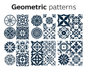Wall Mural - grometric patterns design in Vector illustration	
