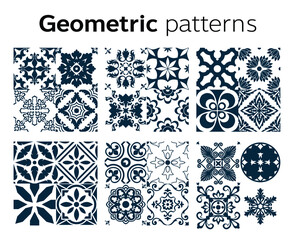 Wall Mural - grometric patterns design in Vector illustration	
