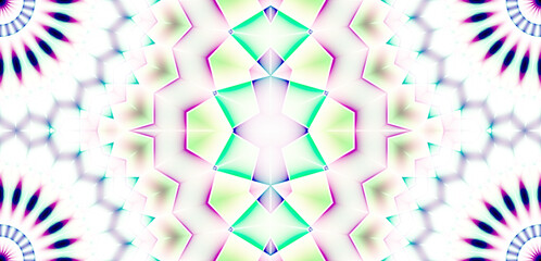 Poster - Mixed abstract backgrounds of all colors and shapes usable for graphics work for websites for computer monitors for smartphones and tablets.