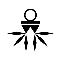 Sticker - American native symbol icon