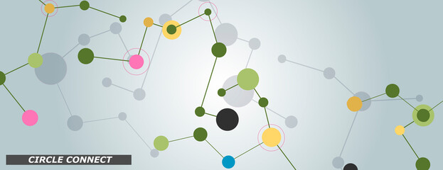 Poster - Structure sign creative. Chemistry medical link report. Vector business concept abstract background. Modern design network
