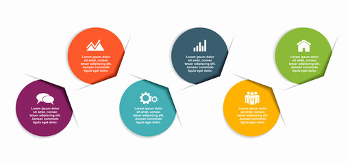 Infographic design template with place for your data. Vector illustration.