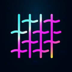 Poster - Textile nolan icon. Simple thin line, outline vector of raw matterial icons for ui and ux, website or mobile application