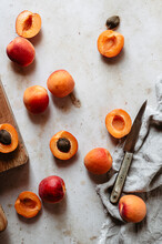 Chopping Apricots