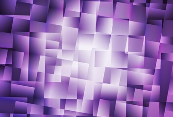 Light Purple vector polygon abstract backdrop.