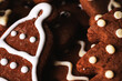 Gingerbread cookies, Christmas holiday food
