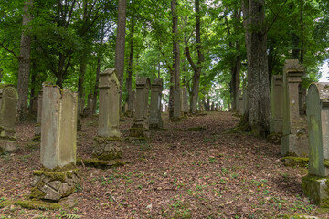 Poster - jewish Graveyard near Berlichingen